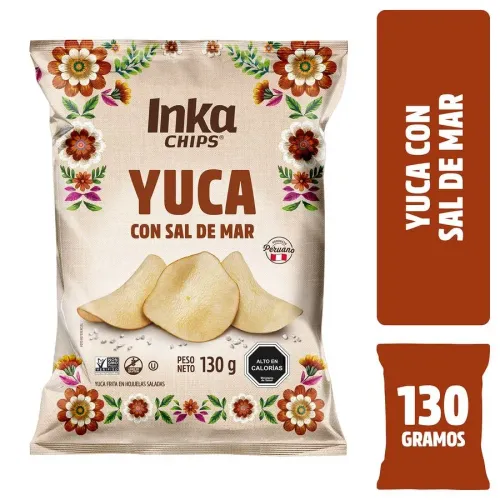 INKA CHIPS Varios Yuca Frita Inka Chips Salada - Bls 130g